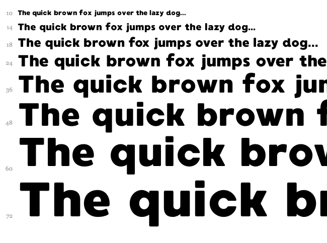Made Waffle Soft font waterfall